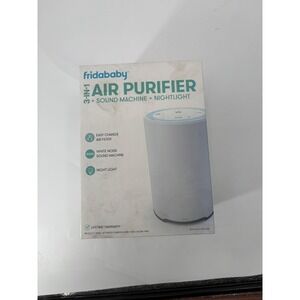 Fridababy 3-in-1 Air Purifier Sound Machine Nightlight HEPA Filter 150 Sq Ft